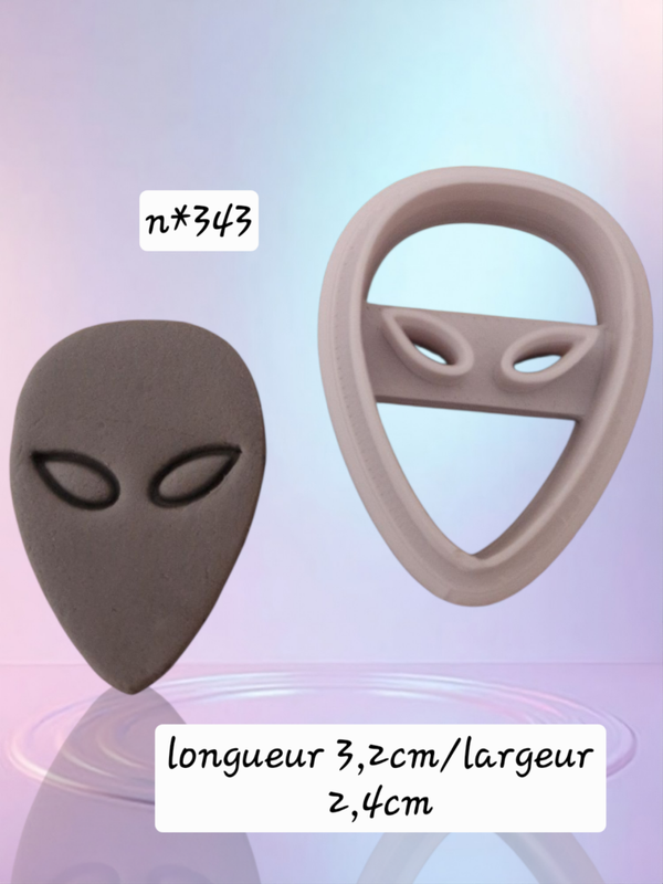 Emporte pièce , cutter clay