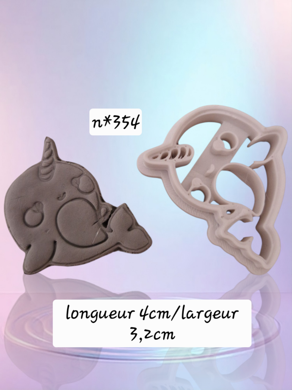 Emporte pièce , cutter clay
