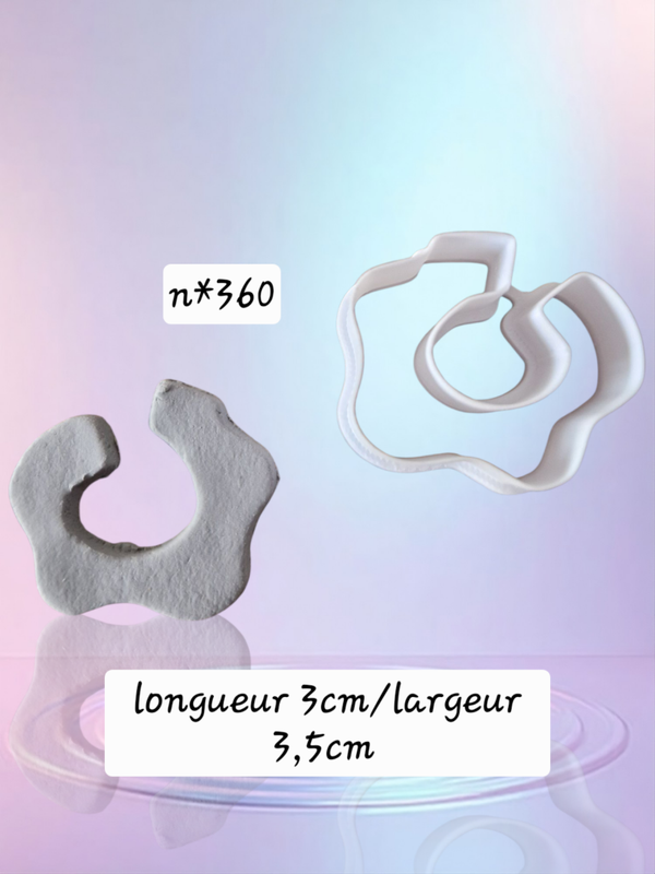 Emporte pièce , cutter clay