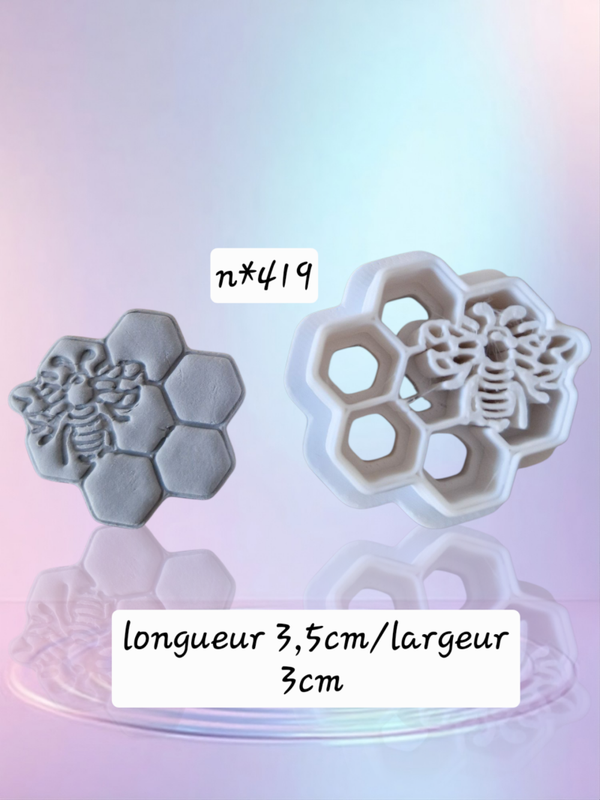 Emporte pièce , cutter clay