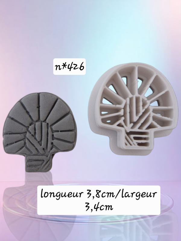 Emporte pièce , cutter clay