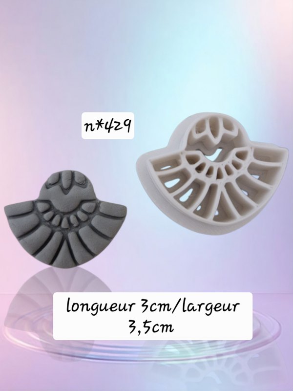 Emporte pièce , cutter clay
