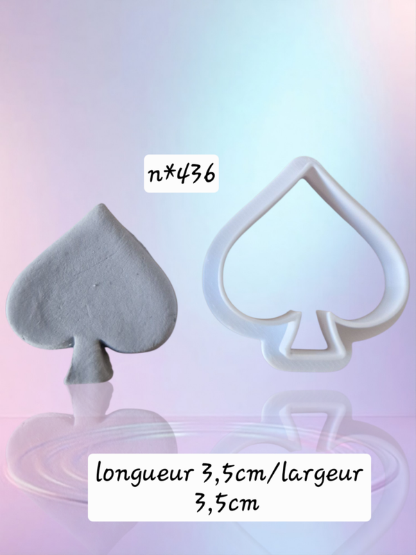 Emporte pièce , cutter clay