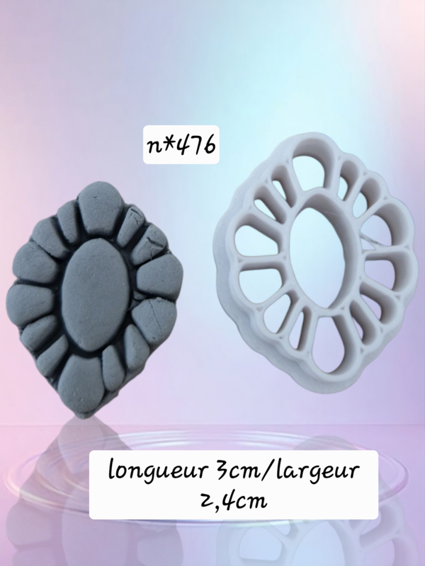 Emporte pièce , cutter clay