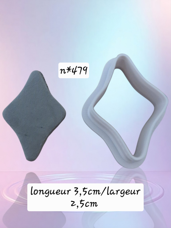 Emporte pièce , cutter clay