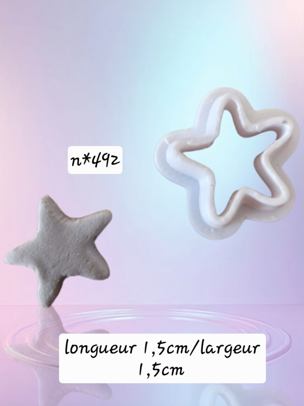 Emporte pièce , cutter clay