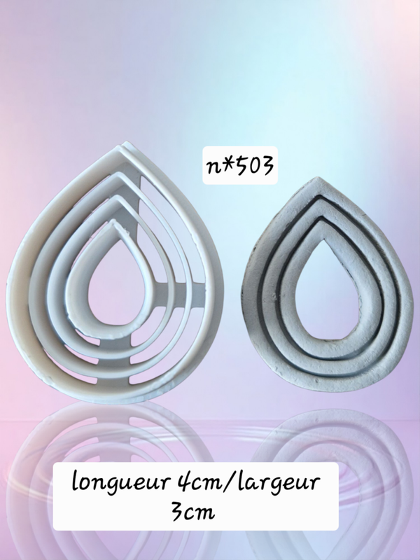 Emporte pièce , cutter clay