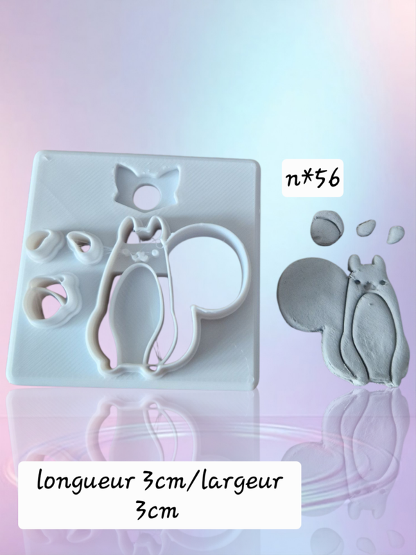 Emporte pièce , cutter clay