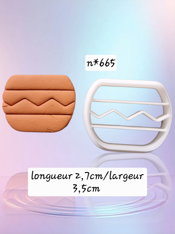 Emporte pièce , cutter clay