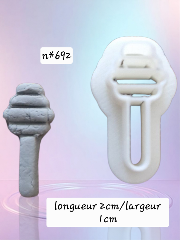 Emporte pièce , cutter clay