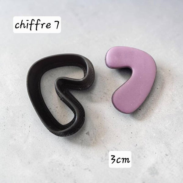 Emporte pièce , cutter clay