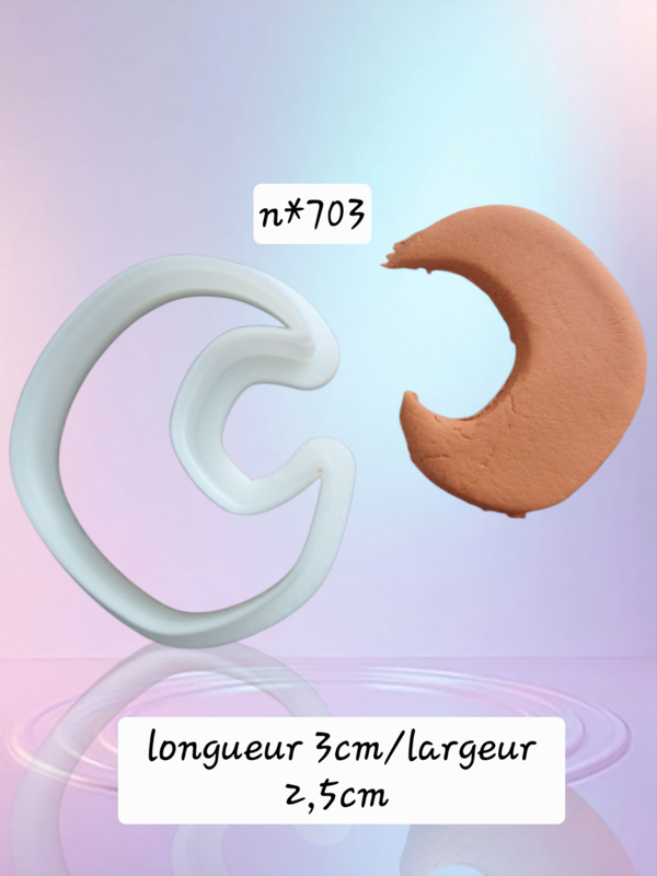 Emporte pièce , cutter clay