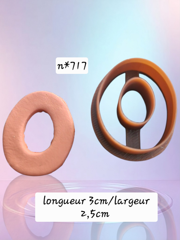 Emporte pièce , cutter clay