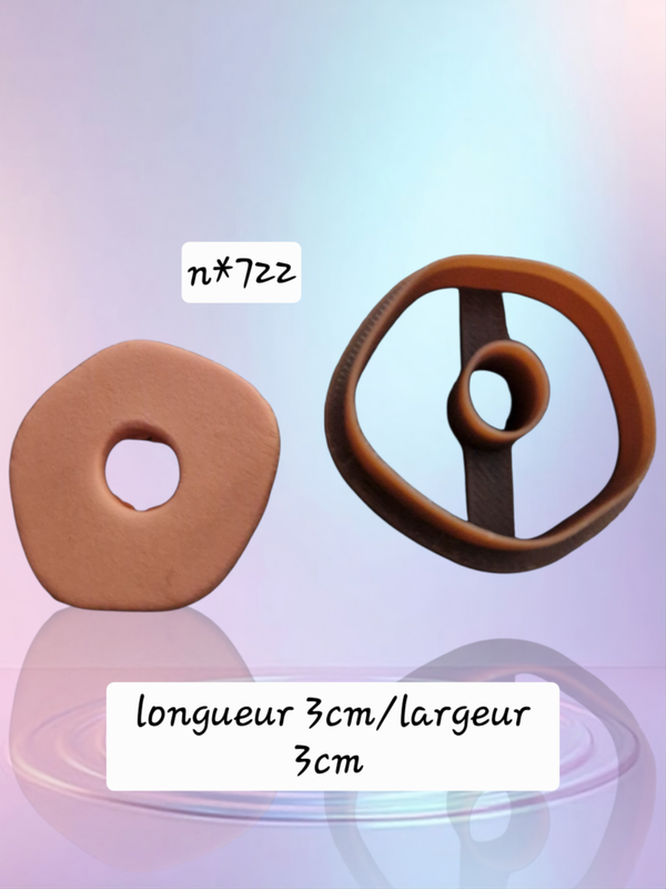 Emporte pièce , cutter clay