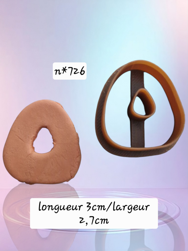 Emporte pièce , cutter clay