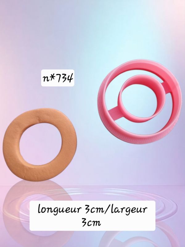 Emporte pièce , cutter clay