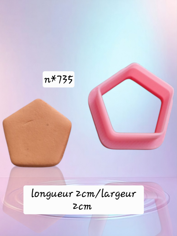 Emporte pièce , cutter clay