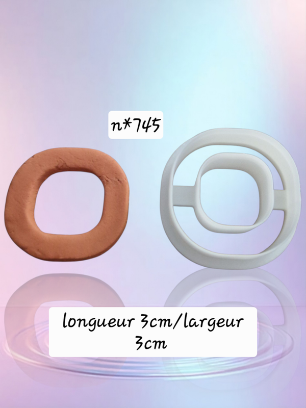 Emporte pièce , cutter clay