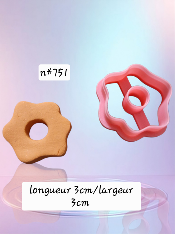 Emporte pièce , cutter clay