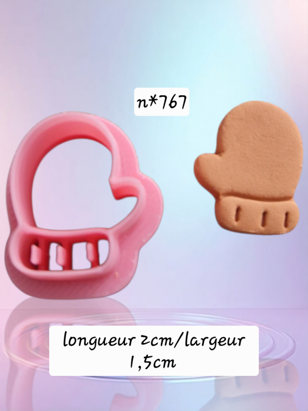 Emporte pièce , cutter clay