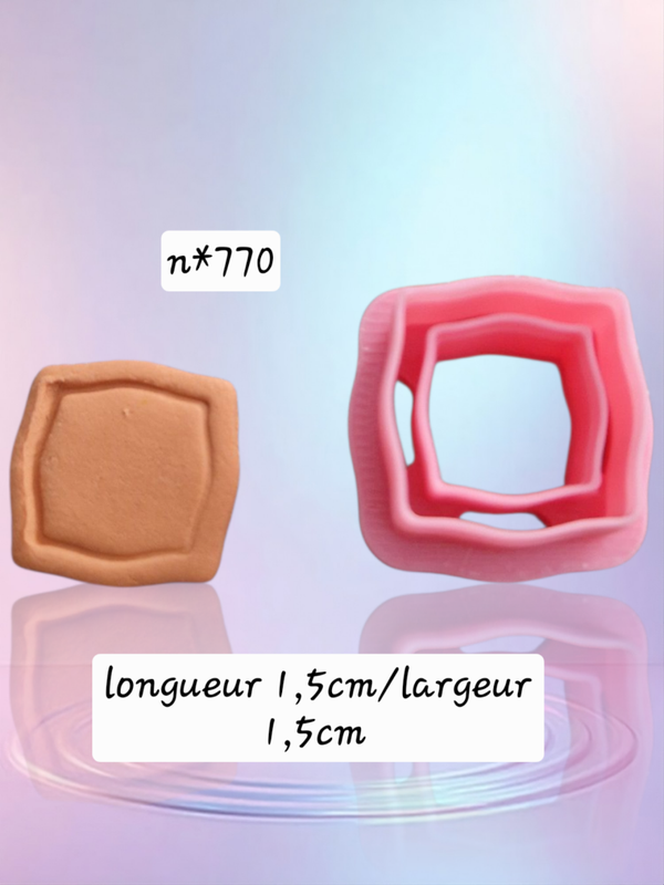 Emporte pièce , cutter clay
