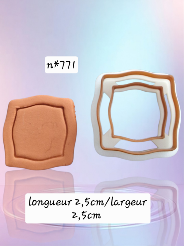 Emporte pièce , cutter clay