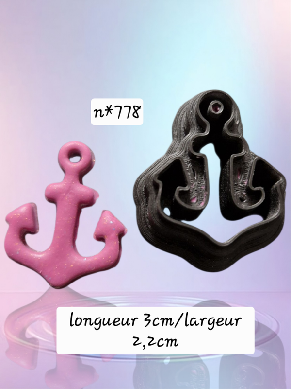 Emporte pièce , cutter clay