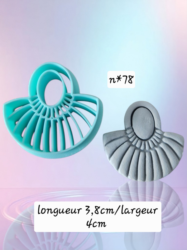 Emporte pièce , cutter clay