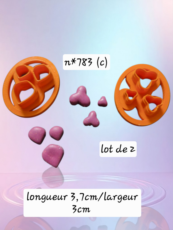 Emporte pièce , cutter clay