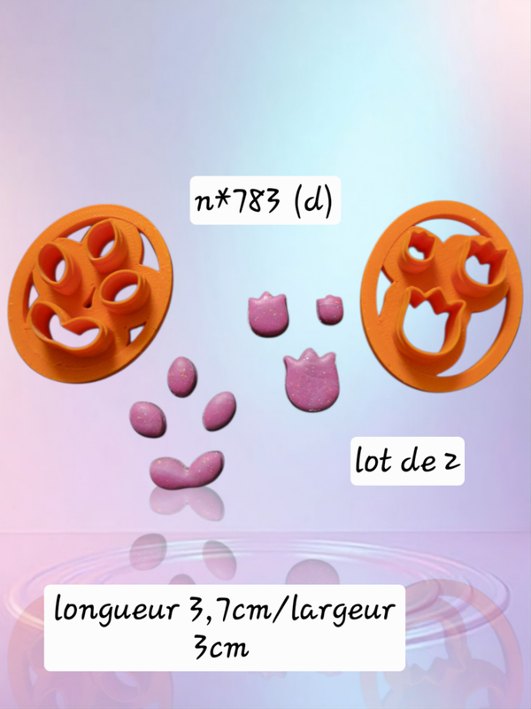 Emporte pièce , cutter clay