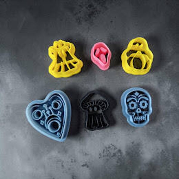 Lot de 6 emportes pièces