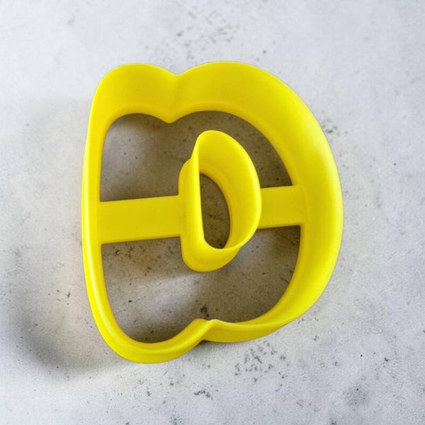 Emporte pièce , cutter clay, lettre bulle (D)