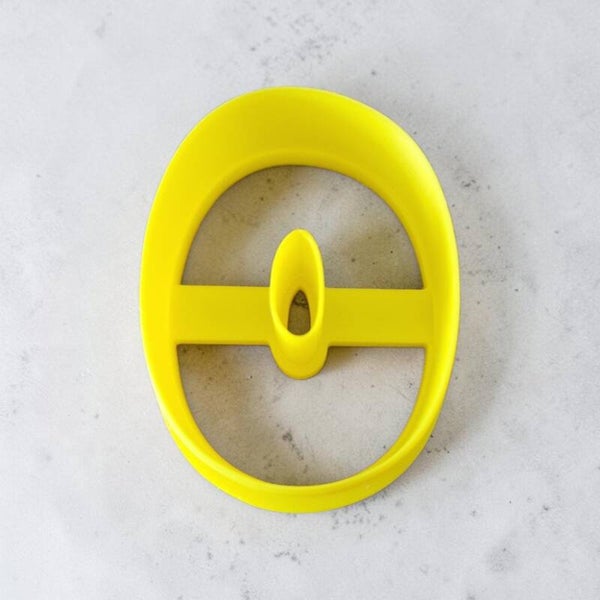 Emporte pièce , cutter clay, lettre bulle (O)