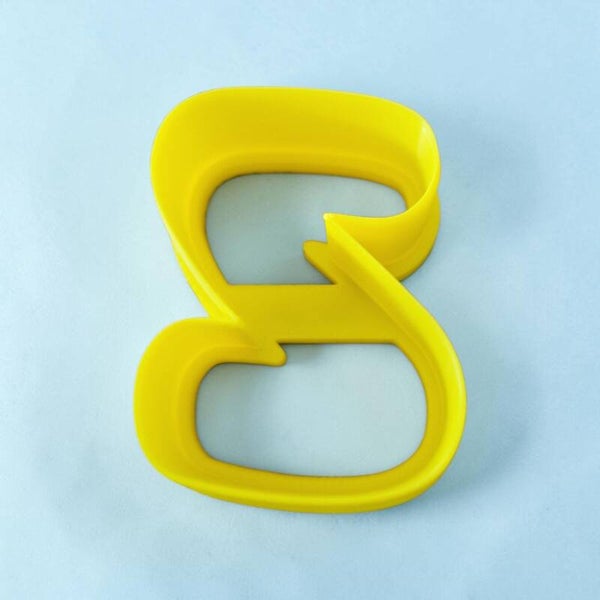 Emporte pièce , cutter clay, lettre bulle (Z)