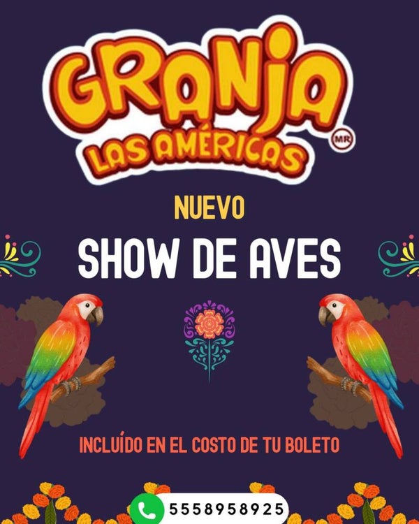 Acceso a Granja las Américas todo incluído