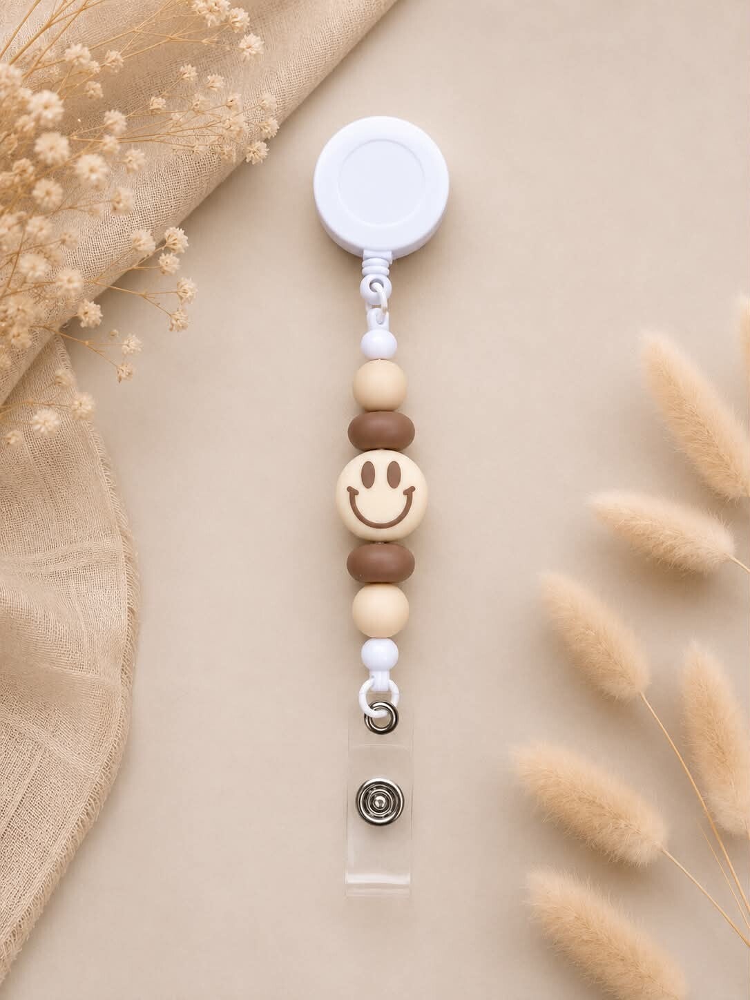 Badgehouder- Smiley