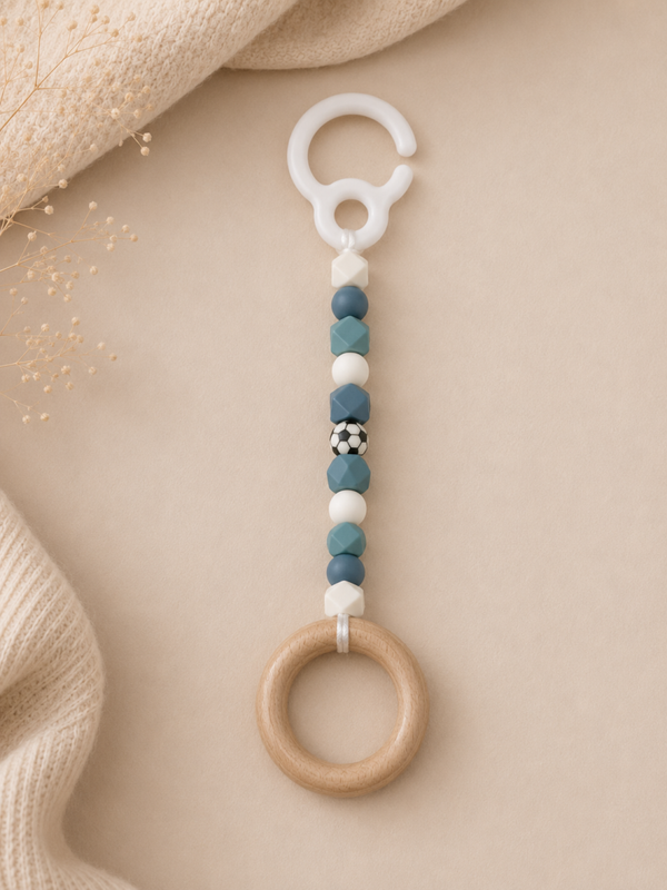 Activiteitenhanger - voetbal blauw
