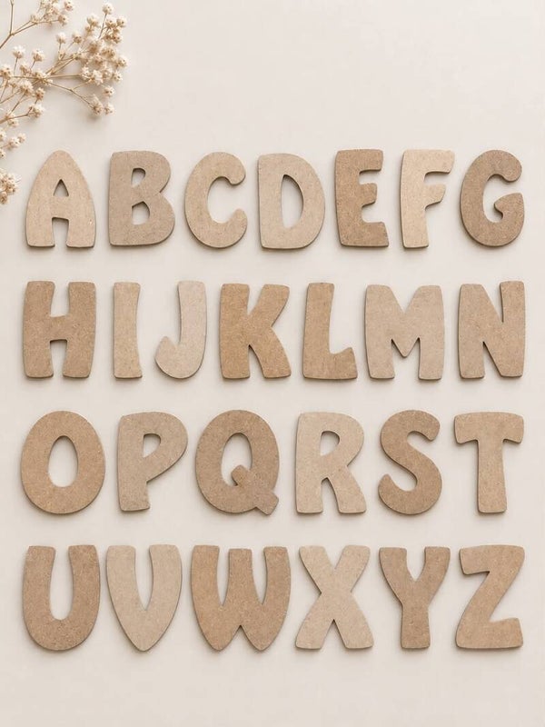 Gepersonaliseerde houten naamletters