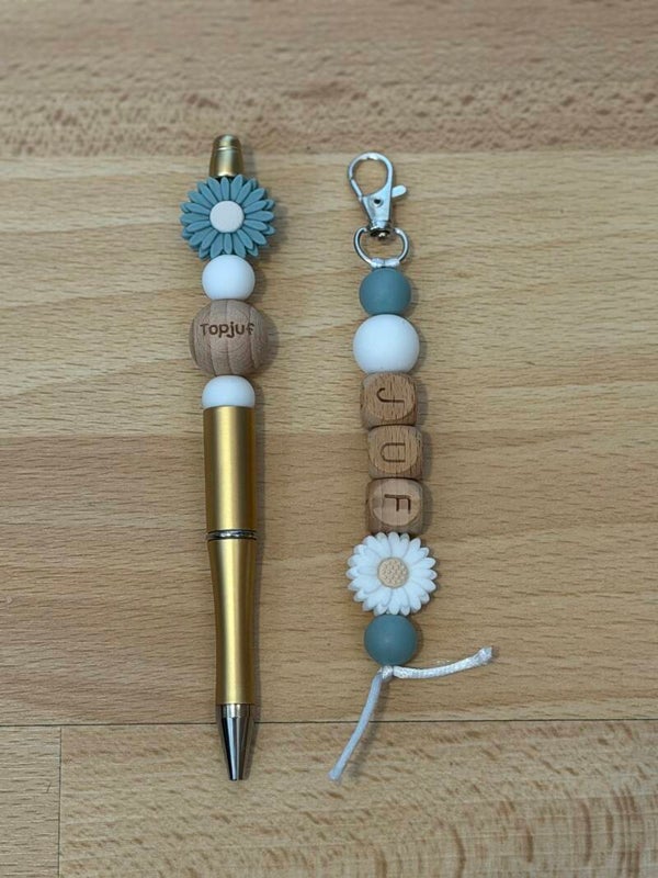 Set Liefste juf- blauw