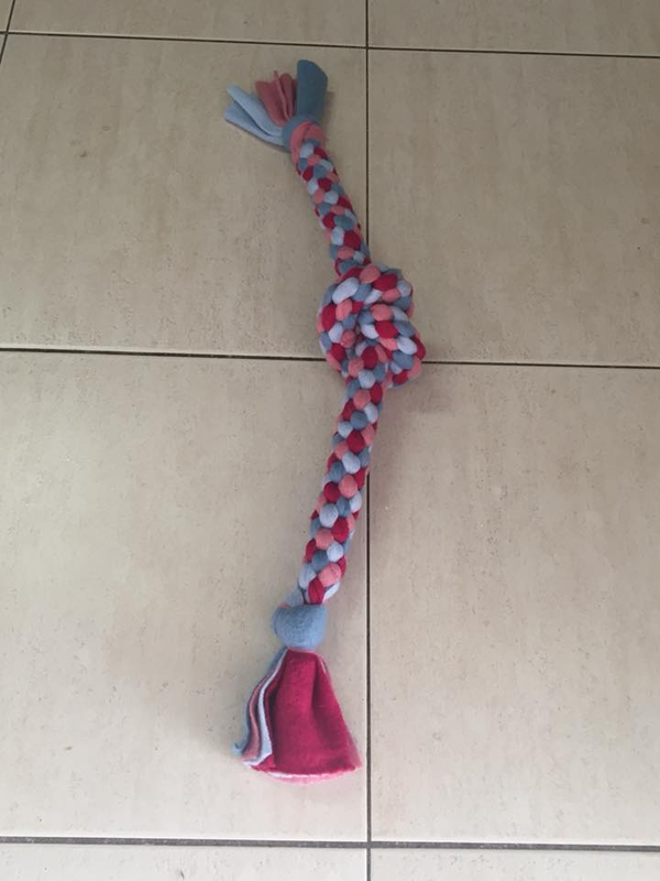 Touw met knoop