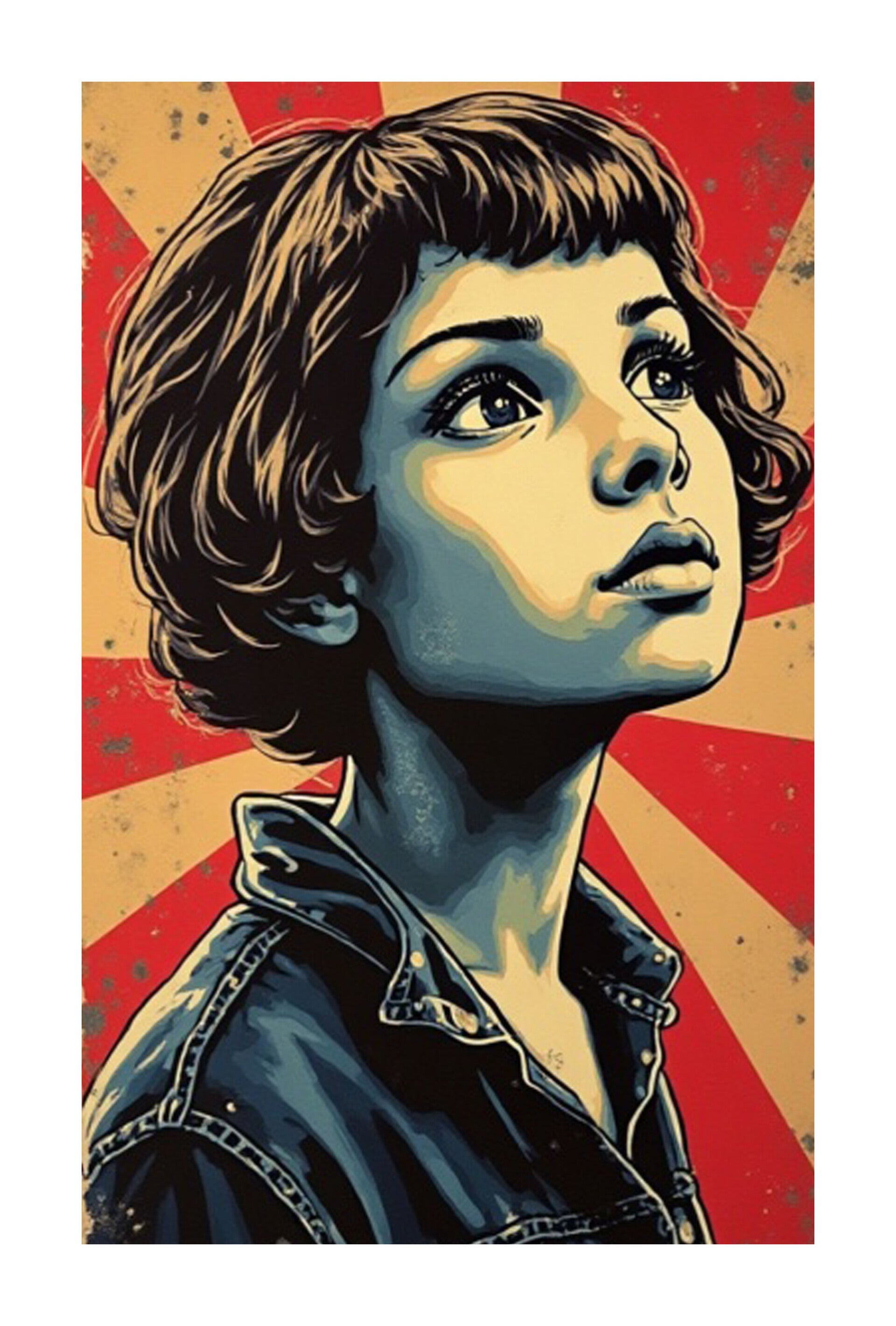 BAB -  Stampa Urban su tessuto Canvas – Quadro Moderno Medio Formato