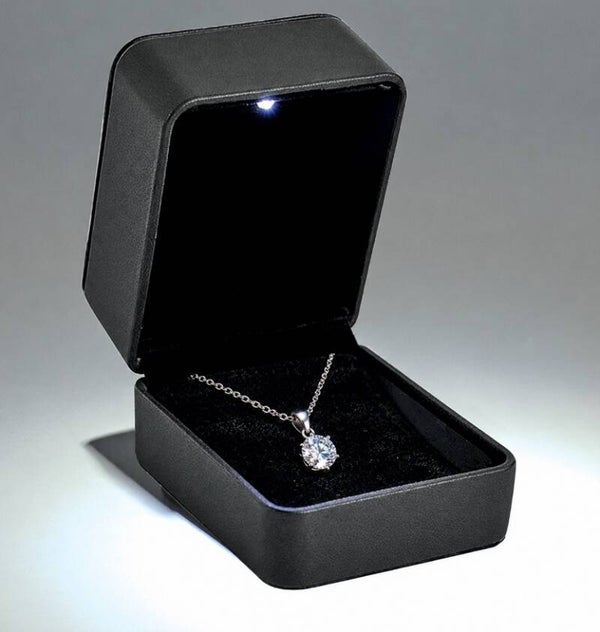 Sieradendoosje ketting LED Zwart