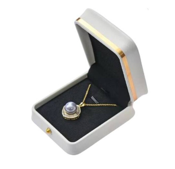 Sieradendoosje ketting PU leer