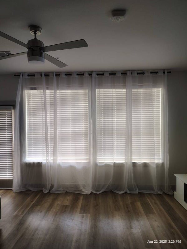 Install Curtain rod