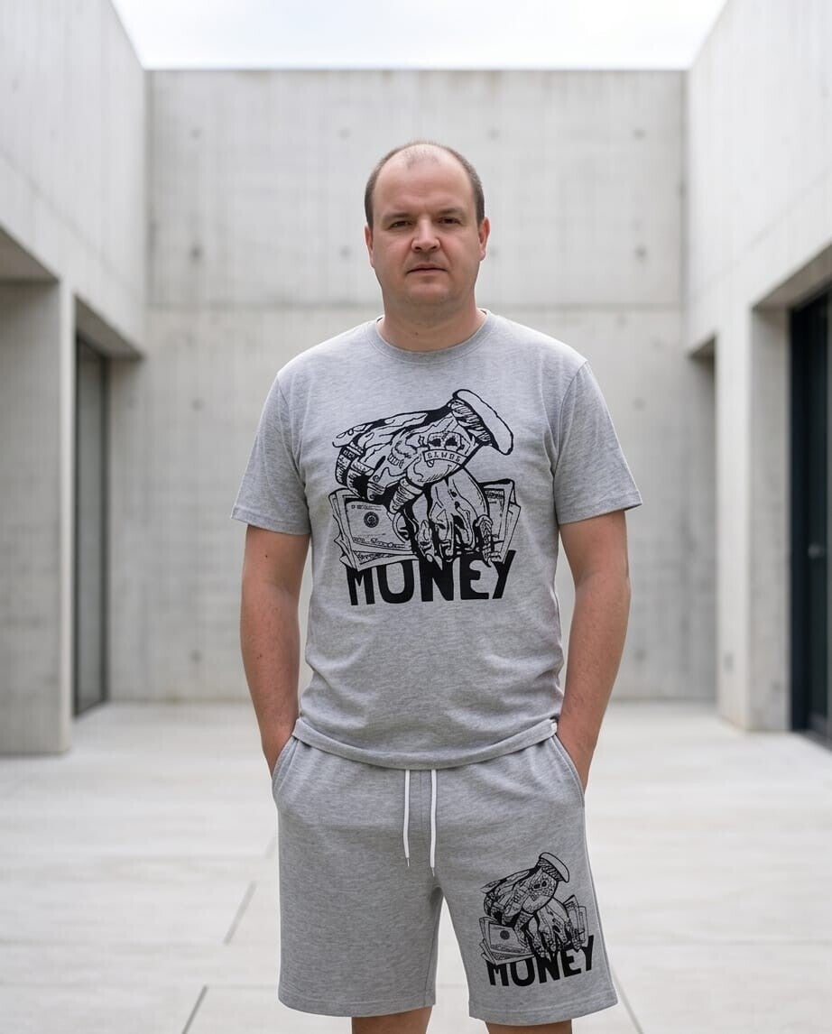 Herren T-Shirt Money 1