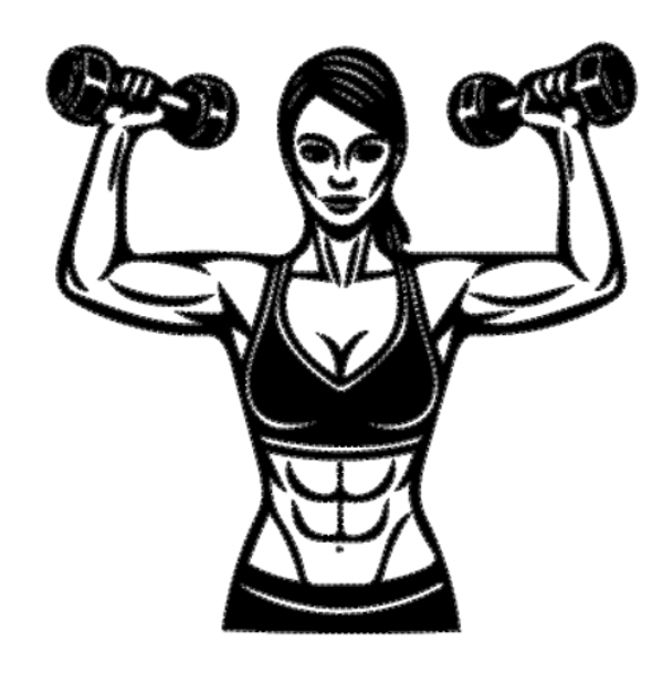 Frauen T-Shirt Fitness Dame 3