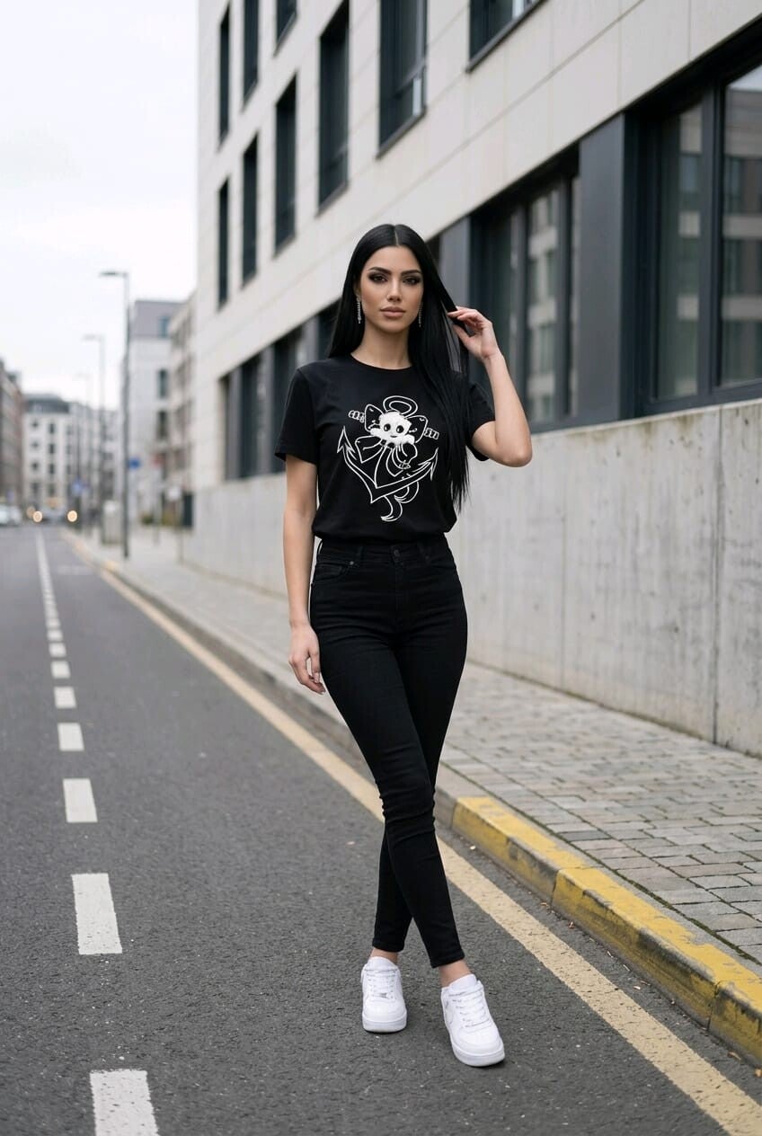 Frauen T-Shirt Anker 1
