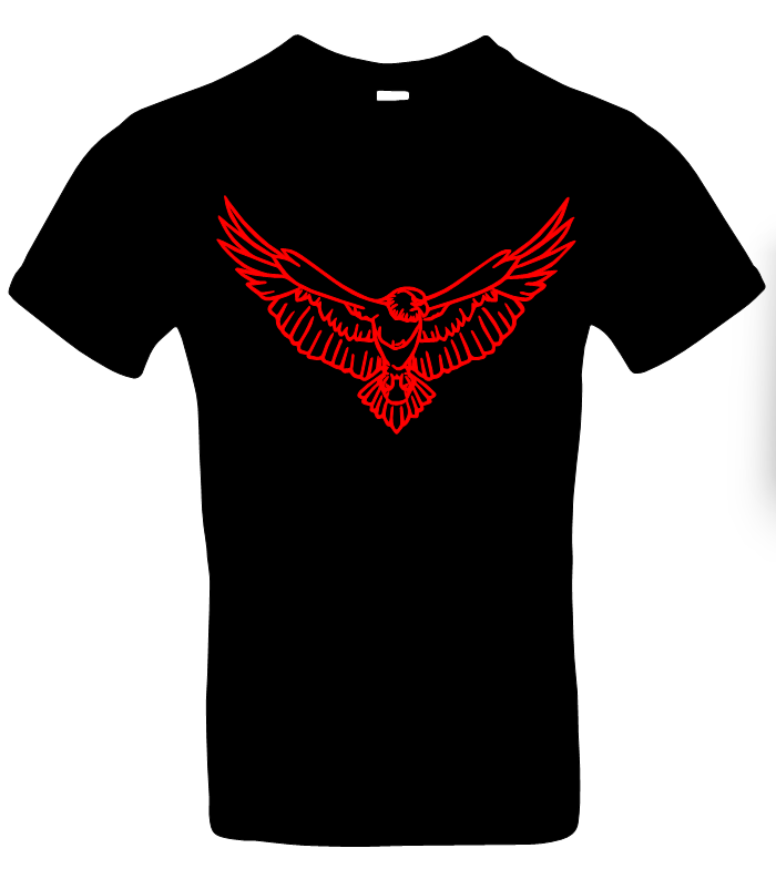 Frauen Adler 1 T-Shirt Glitzer