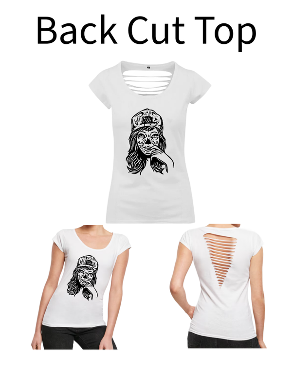 Back Cut Top Frau 1