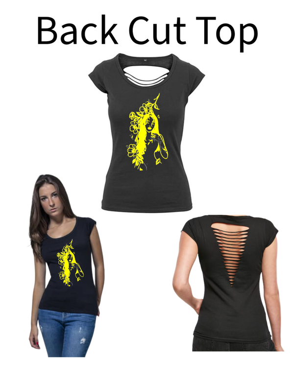 Back Cut Top Frau 9
